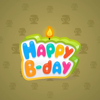 B-Day Candle Spring Meadow model gift number 124541