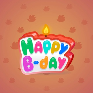 B-Day Candle Candy Message model gift number 19883