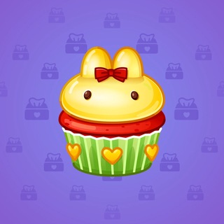 Bunny Muffin Vanilla model gift number 53954