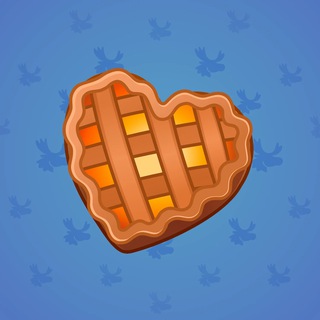 Cookie Heart Lattice Pie model gift number 33315