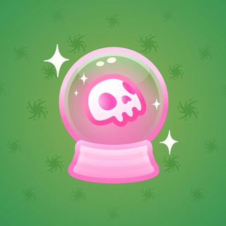 Crystal Ball Lady Death model gift number 21226