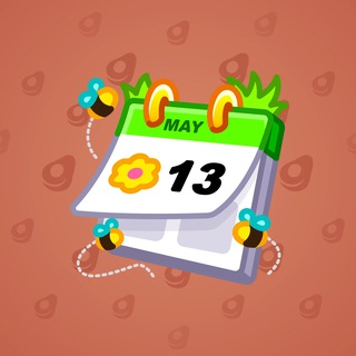 Desk Calendar May model gift number 186502