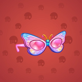 Durov’s Glasses Butterfly model gift number 2906