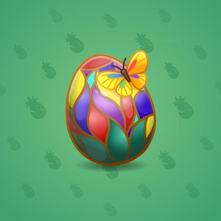 Easter Egg Stained Glass model gift number 76015