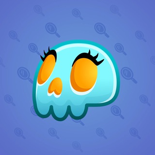 Electric Skull Cute Monster model gift number 8739