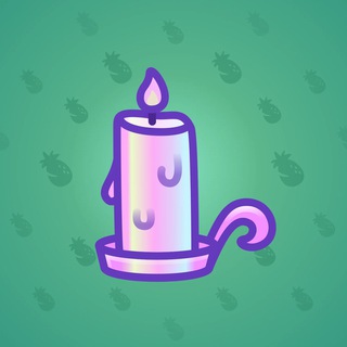 Eternal Candle Purple Wave model gift number 11904