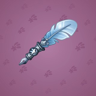 Fine Pen Silver Feather model gift number 5225