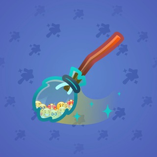 Flying Broom Emoji Engine model gift number 21741