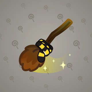 Flying Broom Hufflepuff model gift number 22918