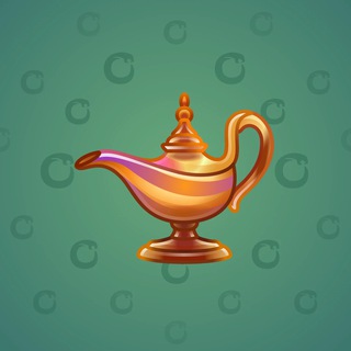 Genie Lamp Copper Pot model gift number 2465
