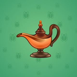 Genie Lamp Bronze Dust model gift number 4025