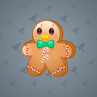 Ginger Cookie Candy Cane model gift number 14487