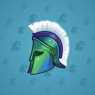 Heroic Helmet Mythic Green model gift number 1802