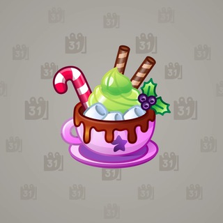 Holiday Drink Lavender Tea model gift number 7016
