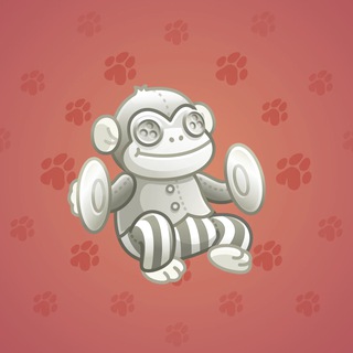 Jolly Chimp Grayscale model gift number 28852