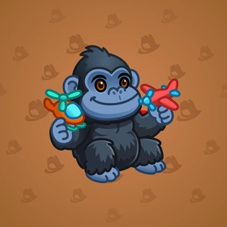 Jolly Chimp Baby Kong model gift number 36757
