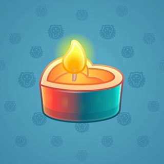 Love Candle Gentle Wind model gift number 23716