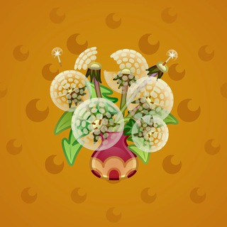 Lush Bouquet Dandelions model gift number 13948