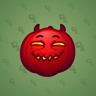Mad Pumpkin Red Demon model gift number 2066