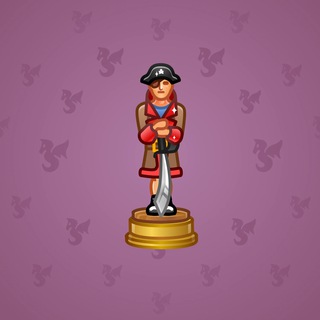 Mini Oscar Pirate model gift number 1181