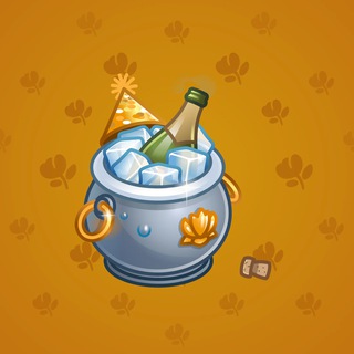 Money Pot Champagne model gift number 31407