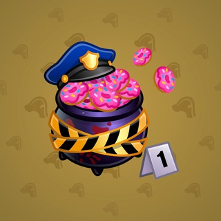 Money Pot Donut Crime model gift number 53958