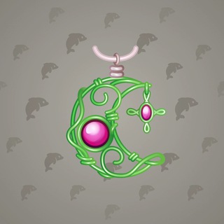 Moon Pendant Rosethorn model gift number 41183