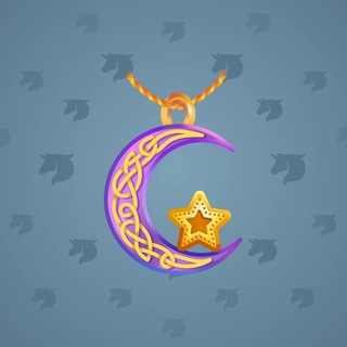 Moon Pendant Royal Purple model gift number 42360