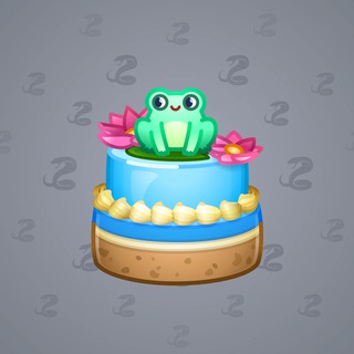 Mousse Cake Froggy Pond model gift number 49111