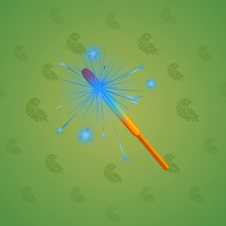 Party Sparkler Hot Handle model gift number 131602