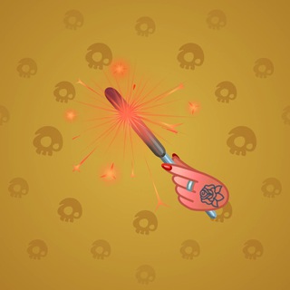 Party Sparkler Punk Caster model gift number 152359
