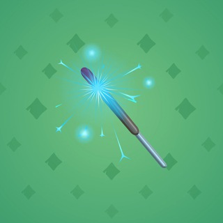 Party Sparkler Cyan Sizzle model gift number 64185