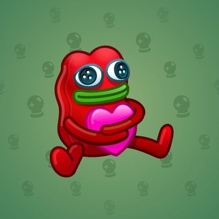 Plush Pepe Red Menace model gift number 1244