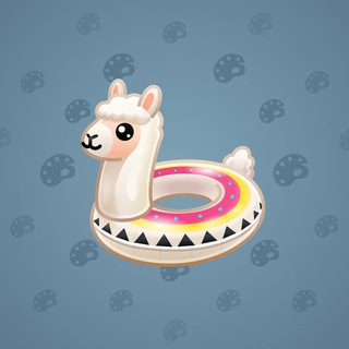 Pool Float Alpaca model gift number 105219