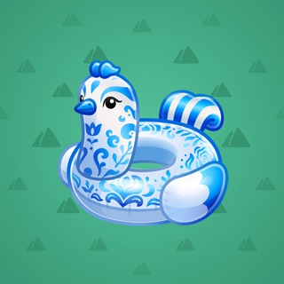 Pool Float Gzhel model gift number 149761