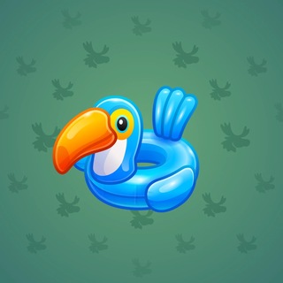 Pool Float Toucan model gift number 199412