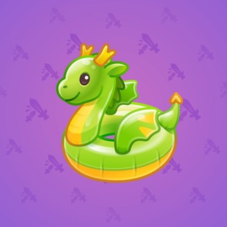 Pool Float Lucky Dragon model gift number 205537