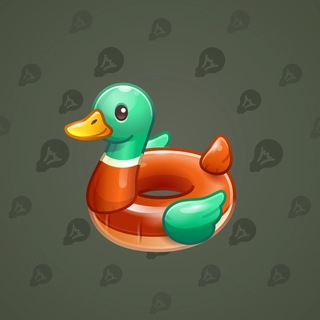 Pool Float Quacky model gift number 217058