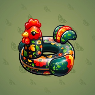 Pool Float Khokhloma model gift number 58084