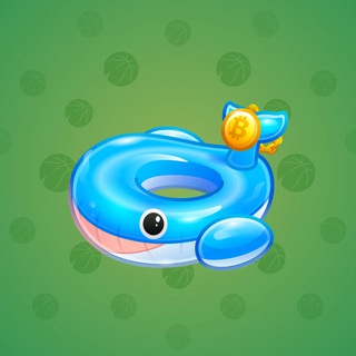Pool Float Crypto Whale model gift number 92944