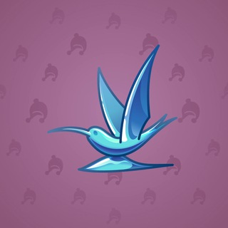Rare Bird Azure Spark model gift number 10385