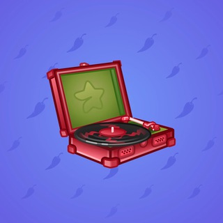 Record Player Mon Cherry model gift number 24449