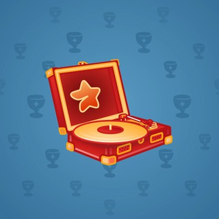 Record Player Hot Ruby model gift number 3349