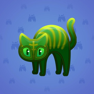 Scared Cat Voodoo model gift number 16073
