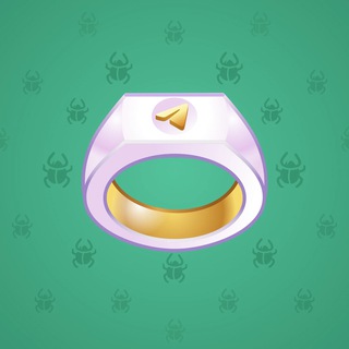 Signet Ring Golden Pearl model gift number 5330