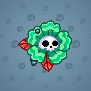 Skull Flower Wreath model gift number 17037