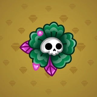 Skull Flower Mystic model gift number 5110