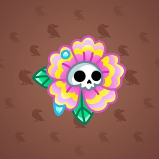 Skull Flower Pink Caprice model gift number 6252