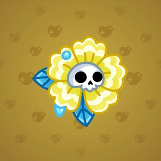 Skull Flower Sun Dazzle model gift number 9467