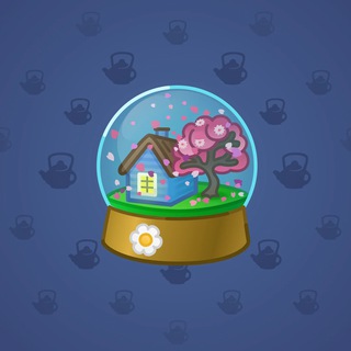 Snow Globe Spring model gift number 13714